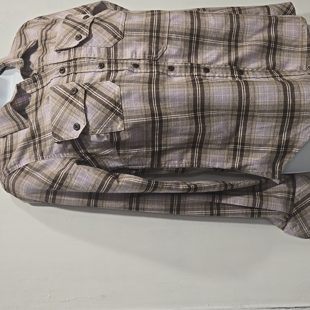 511 TACTICAL plaid Flannel Shirt.. Size XS.. #7906 - Picture 4 of 9